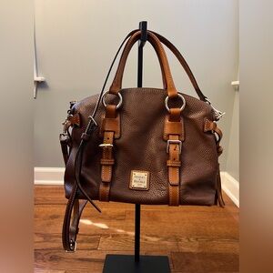 Dooney and Bourke Pebble Grain Bristol Satchel Bag